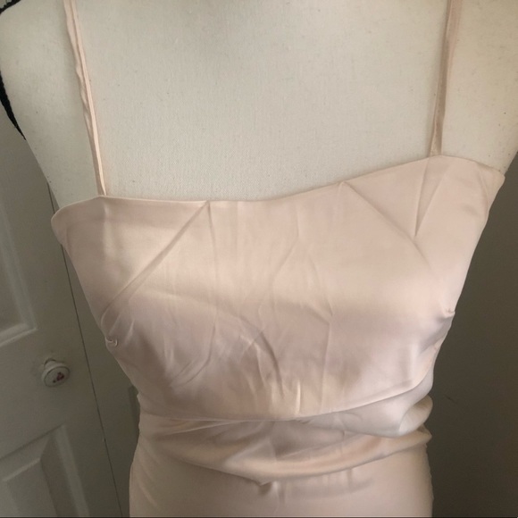 Nude Peach Evening Gown - Picture 4 of 12
